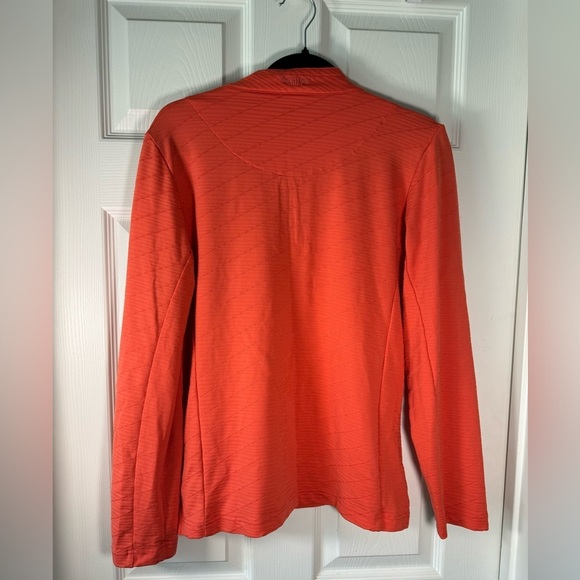 Straight Down Women’s Quarter Zip Golf Pullover Long Sleeve Coral Size Large - Picture 6 of 9